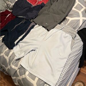 5 Pair of Unblemished shorts Nike Light Gray Athletic Shorts SUMMER SALE